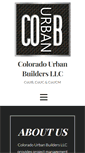 Mobile Screenshot of coloradourbanbuildersllc.com